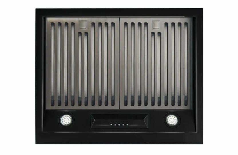 Unique UGP-36CR RH B Unique 24 Inches Classic Retro Midnight Black Range Hood UGP-24CR RH B