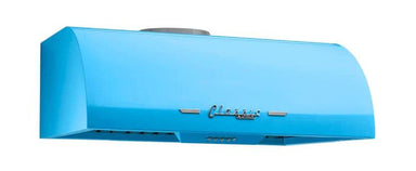Unique UGP-36CR RH B Unique 24 Inches Classic Retro Robin Egg Blue Range Hood UGP-24CR RH RB