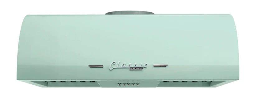 Unique UGP-36CR RH B Unique 24 Inches Classic Retro Summer Mint Green Range Hood UGP-24CR RH LG