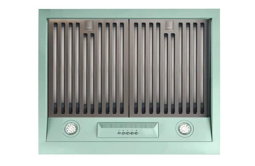 Unique UGP-36CR RH B Unique 24 Inches Classic Retro Summer Mint Green Range Hood UGP-24CR RH LG