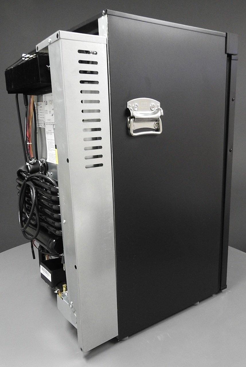Unique Propane Refrigerator Unique 3.4 cu/ft 3 Way Portable Propane Refrigerator (LP/110V/12V)  CSA Approved, UGP-3 SM B (Black)