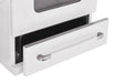 Unique Propane Range /Stove Unique 30' Classic Retro Marshmallow White Electric Ceramic Top Range UGP-30CR EC W