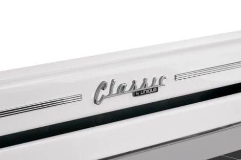 Unique Propane Range /Stove Unique 30' Classic Retro Marshmallow White Electric Ceramic Top Range UGP-30CR EC W