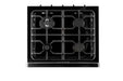 Unique Natural Gas Range/Stove Unique 30' Classic Retro Midnight Black Range UGP-30CR B