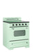Unique Propane Range /Stove Unique 30' Classic Retro Summer Mint Green Electric Ceramic Top Range UGP-30CR EC LG