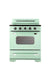 Unique Propane Range /Stove Unique 30' Classic Retro Summer Mint Green Electric Ceramic Top Range UGP-30CR EC LG