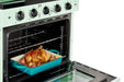 Unique Propane Range /Stove Unique 30' Classic Retro Summer Mint Green Electric Ceramic Top Range UGP-30CR EC LG