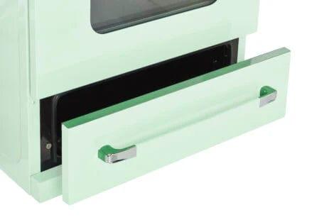 Unique Propane Range /Stove Unique 30' Classic Retro Summer Mint Green Electric Ceramic Top Range UGP-30CR EC LG