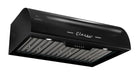 Unique UGP-36CR RH B Unique 30 Inches Classic Retro Midnight Black Range Hood UGP-30CR RH B
