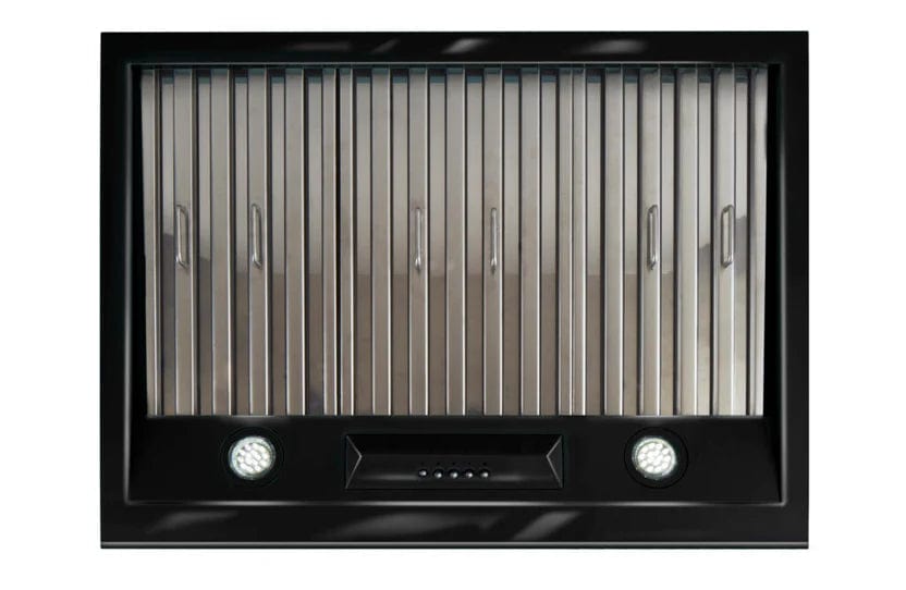 Unique UGP-36CR RH B Unique 30 Inches Classic Retro Midnight Black Range Hood UGP-30CR RH B