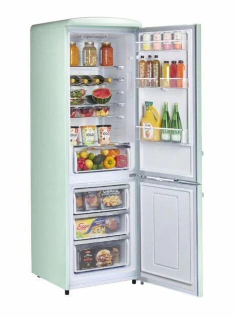 Unique Refrigerator-Freezer Unique 330 Litre Summer Mint Green AC Refrigerator/Freezer UGP-330L LG AC