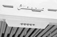Unique Range Hoods Unique 36' Classic Retro Marshmallow White Range Hood UGP-36CR RH W