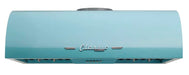 Unique Range Hoods Unique 36' Classic Retro Summer Mint Green Range Hood UGP-36CR RH T
