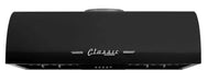 Unique UGP-36CR RH B Unique 36 Inches Classic Retro Midnight Black Range Hood UGP-36CR RH B