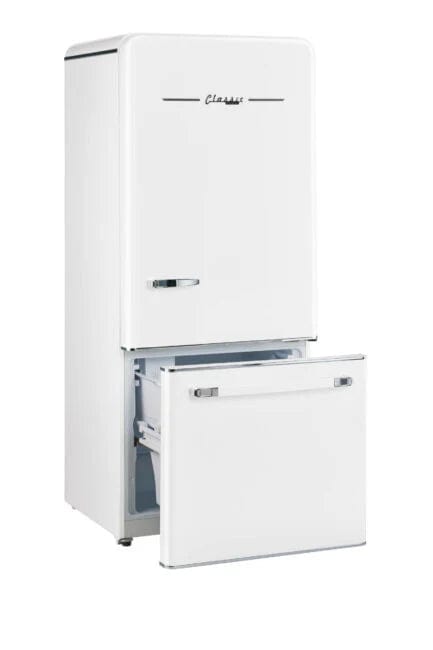 Unique Refrigerator-Freezer Unique 510Litre Marshmallow White Bottom Mount Refrigerator UGP-510L W AC