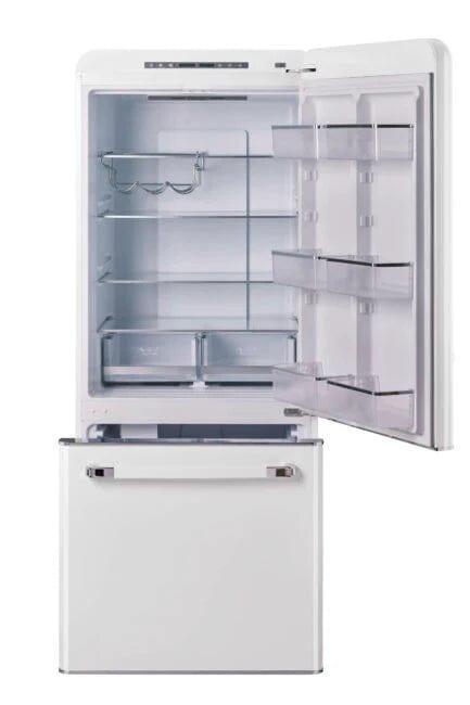 Unique Refrigerator-Freezer Unique 510Litre Marshmallow White Bottom Mount Refrigerator UGP-510L W AC