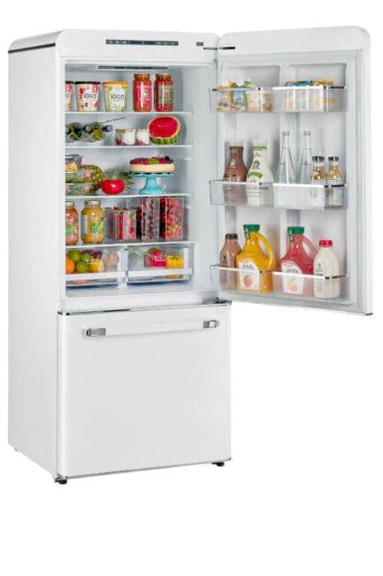 Unique Refrigerator-Freezer Unique 510Litre Marshmallow White Bottom Mount Refrigerator UGP-510L W AC