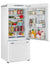 Unique Refrigerator-Freezer Unique 510Litre Marshmallow White Bottom Mount Refrigerator UGP-510L W AC