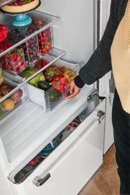 Unique Refrigerator-Freezer Unique 510Litre Marshmallow White Bottom Mount Refrigerator UGP-510L W AC