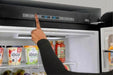 Unique Refrigerator-Freezer Unique 510Litre Midnight Black Bottom Mount Refrigerator UGP-510L B AC