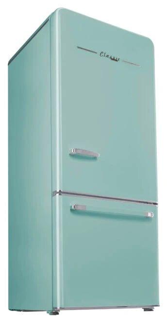 Unique Refrigerator-Freezer Unique 510Litre Ocean Mist Turquoise Bottom Mount Refrigerator UGP-510L T AC