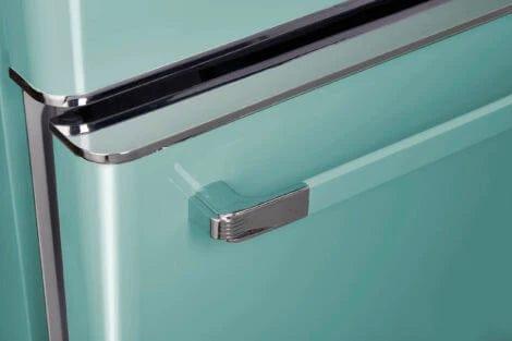 Unique Refrigerator-Freezer Unique 510Litre Ocean Mist Turquoise Bottom Mount Refrigerator UGP-510L T AC