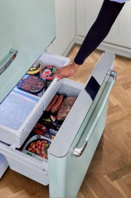 Unique Refrigerator-Freezer Unique 510Litre Summer Mint Green Bottom Mount Refrigerator UGP-510L LG AC