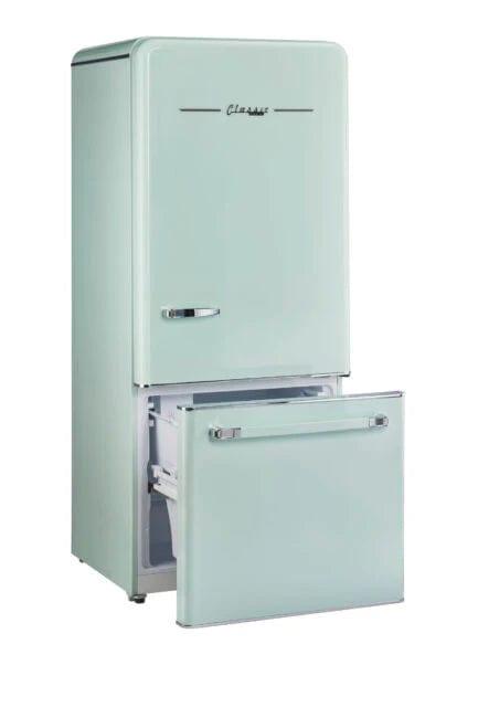 Unique Refrigerator-Freezer Unique 510Litre Summer Mint Green Bottom Mount Refrigerator UGP-510L LG AC