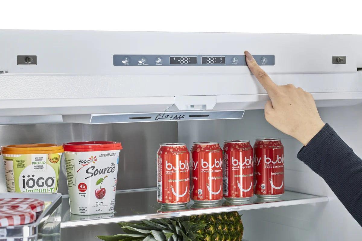 Unique Refrigerator-Freezer Unique 595Litre Marshmallow White French Door Refrigerator UGP-595L W AC