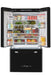 Unique Refrigerator-Freezer Unique 595Litre Midnight Black French Door Refrigerator UGP-595L B AC