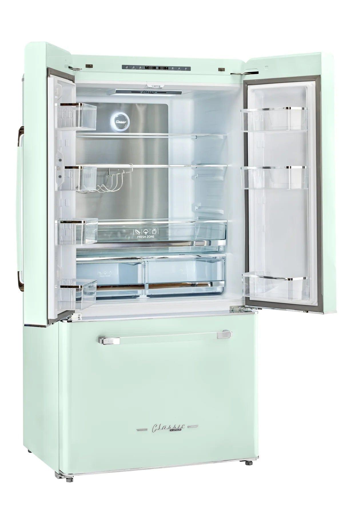 Unique Refrigerator-Freezer Unique 595Litre Summer Mint Green French Door Refrigerator UGP-595L LG AC