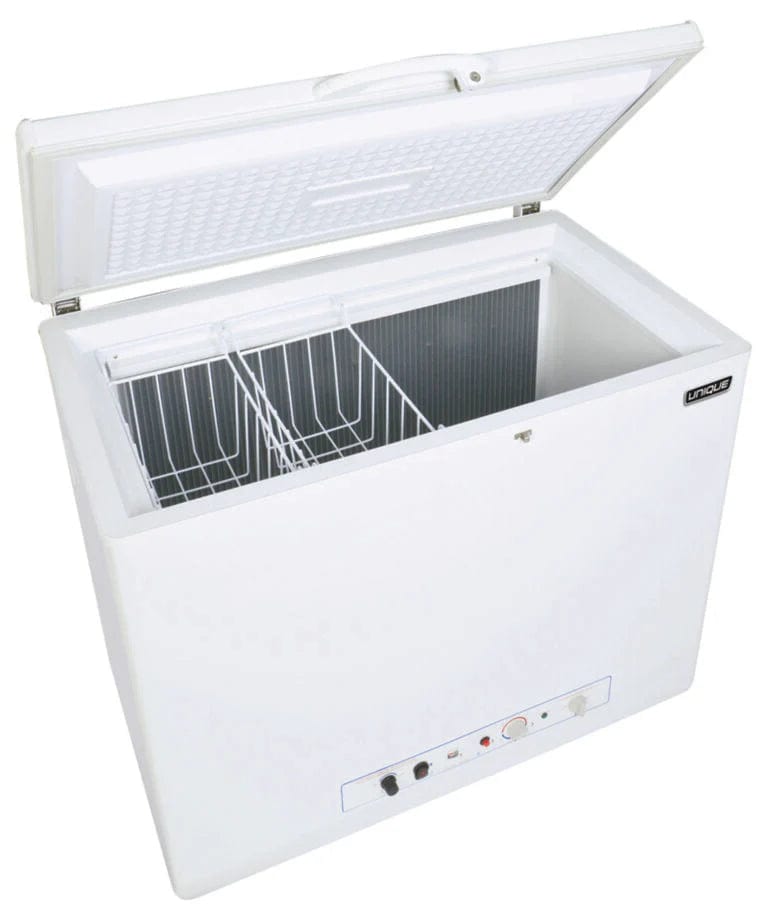 Unique Propane Freezer Unique 6 Cu/Ft White Propane Freezer UGP-6F SM W