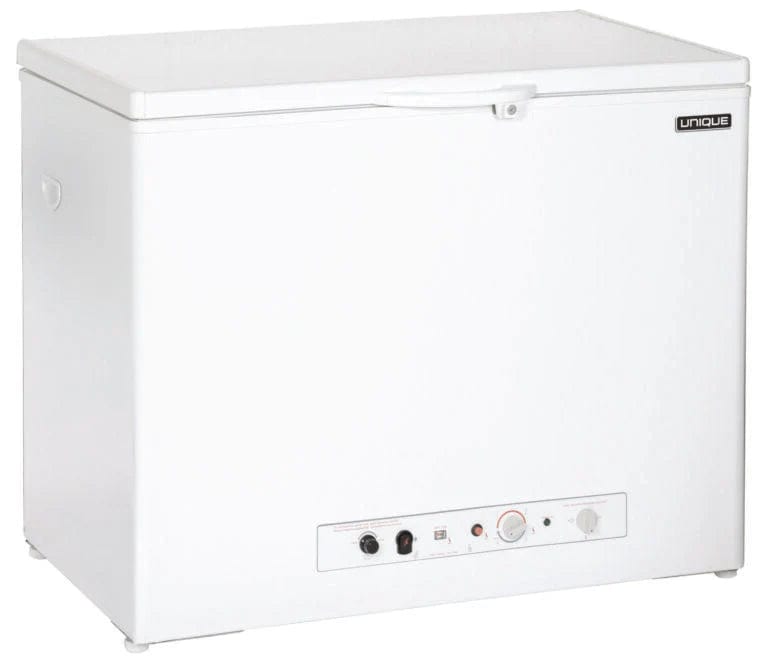 Unique Propane Freezer Unique 6 Cu/Ft White Propane Freezer UGP-6F SM W