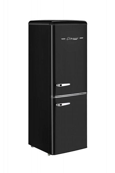 Unique Unique Appliances Unique 7 cu/ft Retro Bottom Mount Refrigerator UGP-215L B AC  (Black)