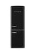 Unique Unique Appliances Unique 7 cu/ft Retro Bottom Mount Refrigerator UGP-215L B AC  (Black)