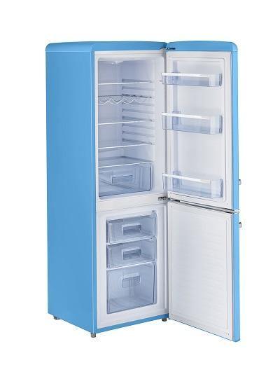 Unique Unique Appliances Unique 7 cu/ft Retro Bottom Mount Refrigerator UGP-215L RB AC  (Robin Egg Blue)