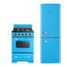 Unique Unique Appliances Unique 7 cu/ft Retro Bottom Mount Refrigerator UGP-215L RB AC  (Robin Egg Blue)