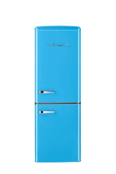 Unique Unique Appliances Unique 7 cu/ft Retro Bottom Mount Refrigerator UGP-215L RB AC  (Robin Egg Blue)