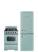 Unique Unique Appliances Unique 7 cu/ft Retro Bottom Mount Refrigerator UGP-215L T AC (Turquoise)
