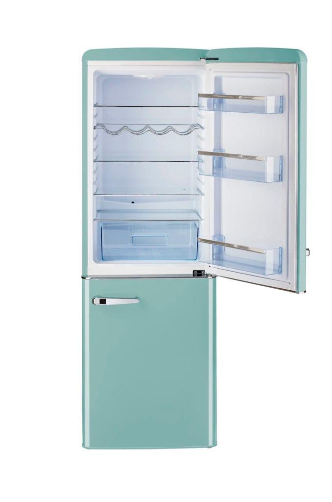 Unique Unique Appliances Unique 7 cu/ft Retro Bottom Mount Refrigerator UGP-215L T AC (Turquoise)