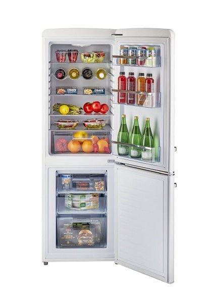 Unique Unique Appliances Unique 7 cu/ft Retro Bottom Mount Refrigerator UGP-215L W AC (White)