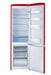 Unique Unique Appliances Unique 9 cu/ft Bottom Mount Retro Refrigerator UGP-275L R AC  (Red)