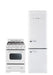 Unique Unique Appliances Unique 9 cu/ft Bottom Mount Retro Refrigerator UGP-275L W AC (White)