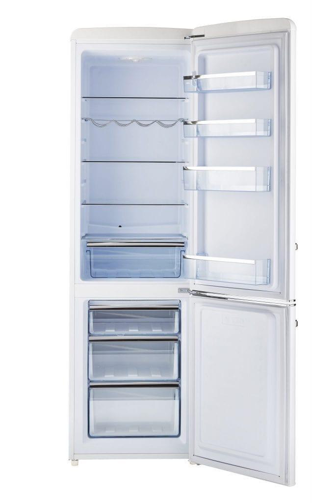 Unique Unique Appliances Unique 9 cu/ft Bottom Mount Retro Refrigerator UGP-275L W AC (White)