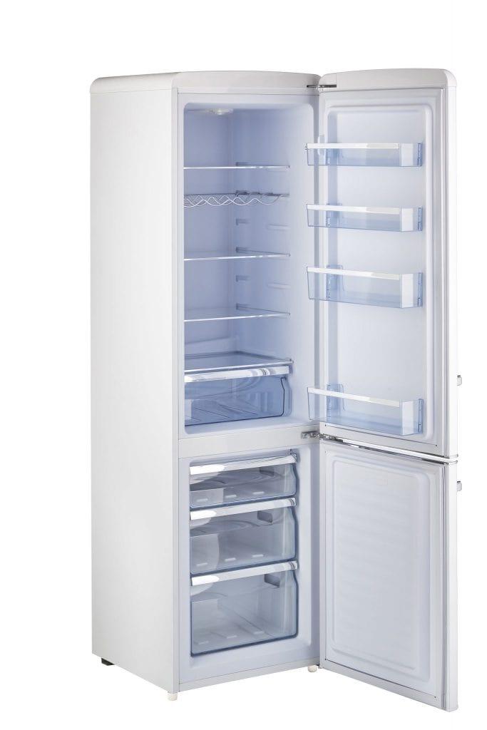 Unique Unique Appliances Unique 9 cu/ft Bottom Mount Retro Refrigerator UGP-275L W AC (White)