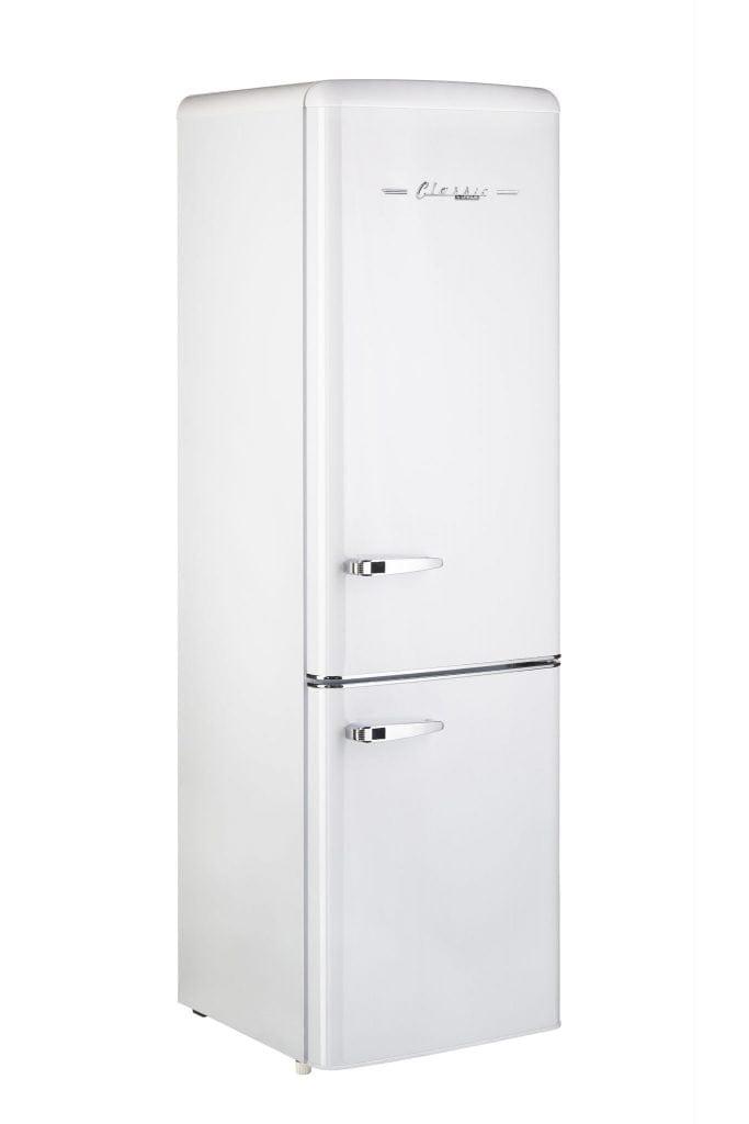 Unique Unique Appliances Unique 9 cu/ft Bottom Mount Retro Refrigerator UGP-275L W AC (White)