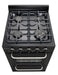 Unique Propane Range /Stove Unique Classic 24" Propane Range Battery Ignition Variable BTU Sealed Burners (11,000 BTU Largest)  Cast Iron Grates With Window UGP-24G OF1 B (Black)