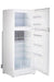 Unique Propane Refrigerator Unique Classic Retro 14cu ft Propane Refrigerator-Freezer CSA Approved, White UGP-14CR SM W