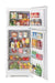 Unique Propane Refrigerator Unique Classic Retro 14cu ft Propane Refrigerator-Freezer CSA Approved, White UGP-14CR SM W