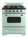 Unique Propane Range /Stove Unique Classic Retro 30" Off Grid (Battery Ignition) Propane Range in Light Green UGP-30CR OF2 LG